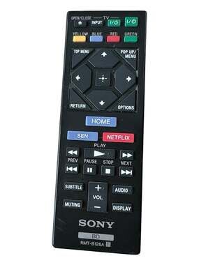 Sony RMT-B126A Blu-ray Disc Player Remote Control